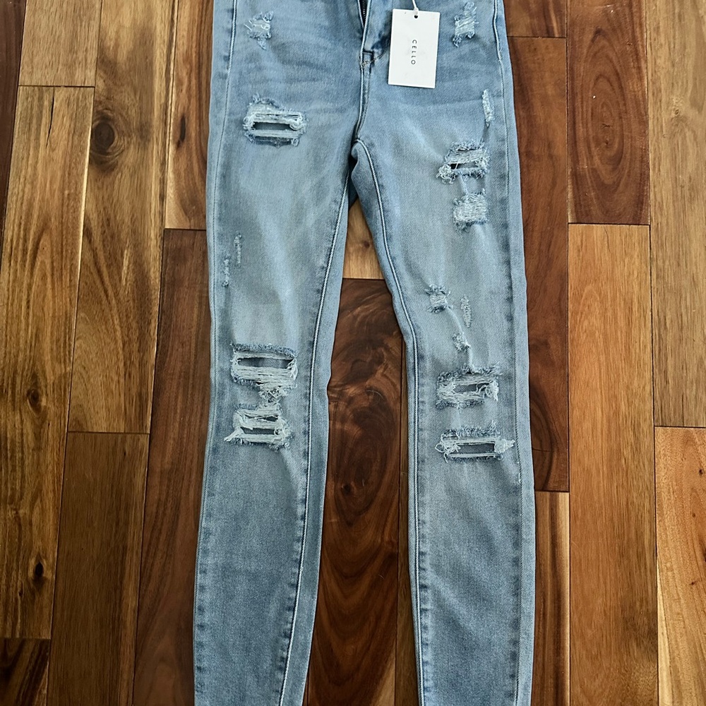 Cello Blue Skinny Jeans